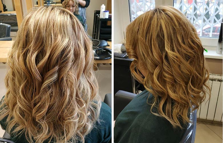 Мелирование на темные волосы в Мастерах красоты (фото до и после)