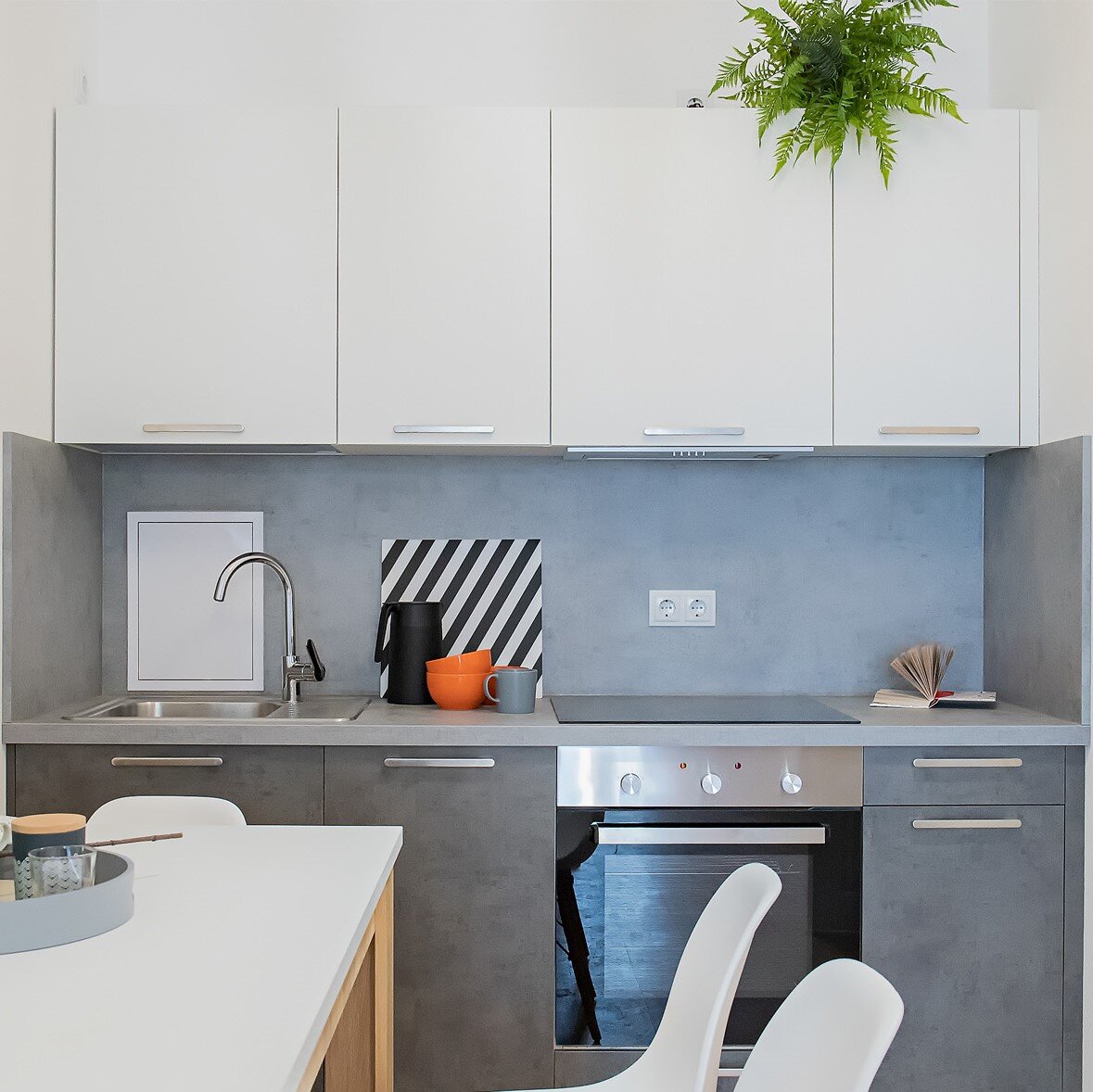 Кухня СИНГЛ с фасадами 