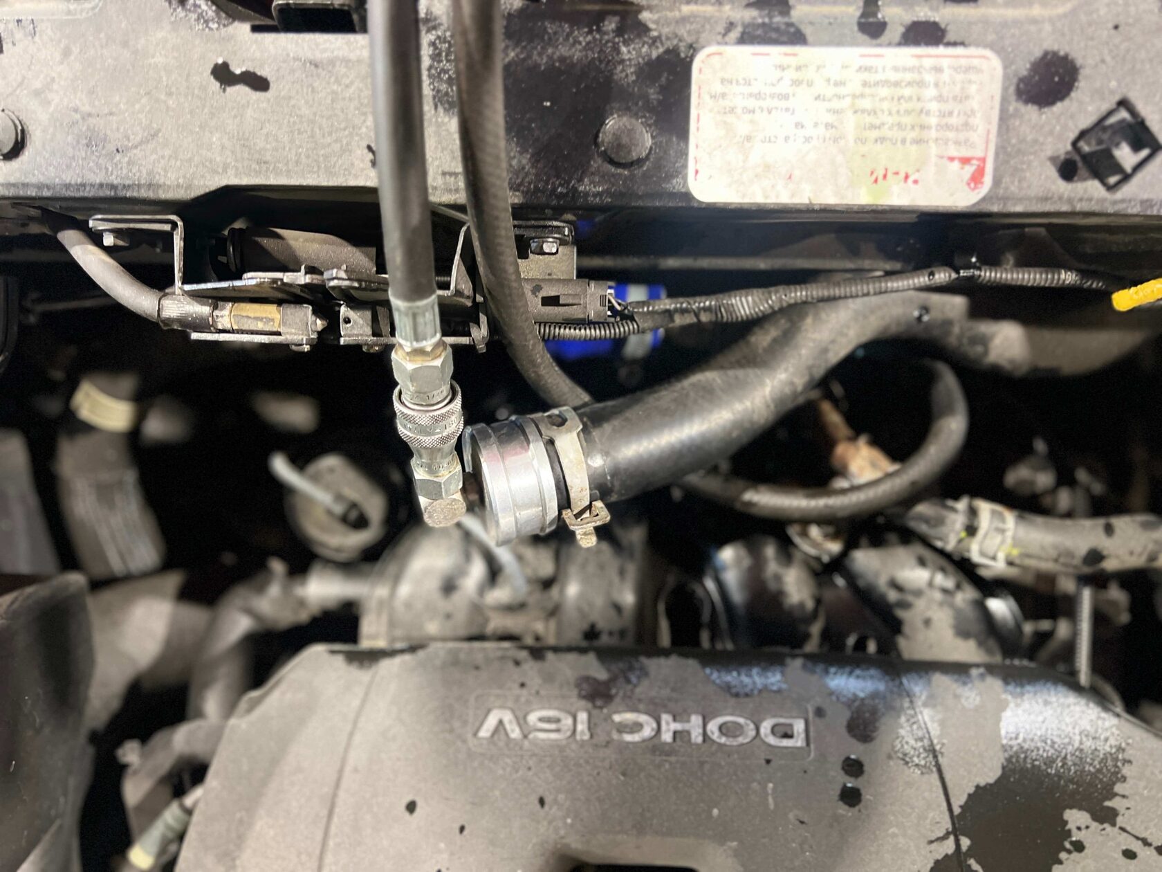 Аппаратная замена антифриза Kia Sportage QL