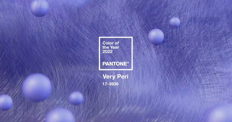 Цвет 2022 года по версии Pantone - VERY PERI
