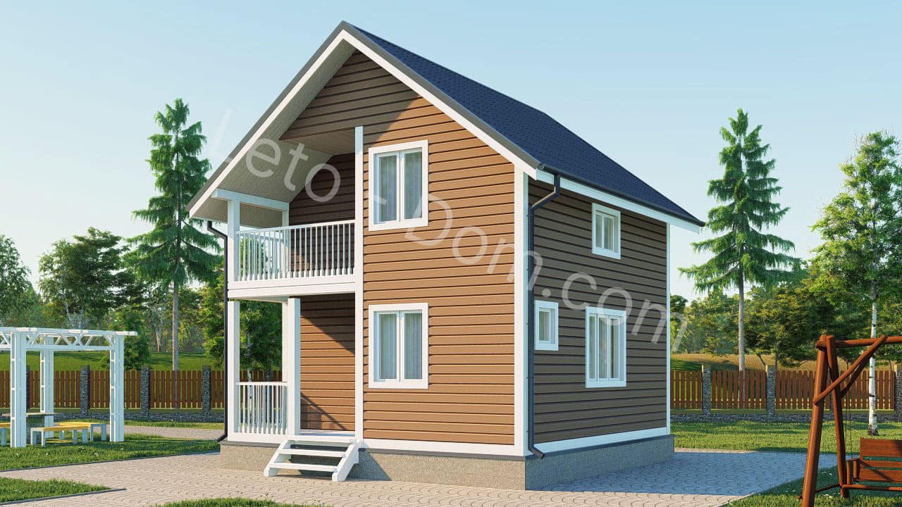 дом из бруса