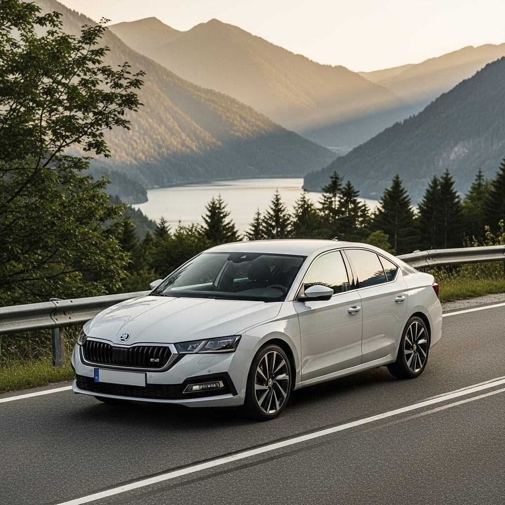 Такси Комфорт Skoda Octavia