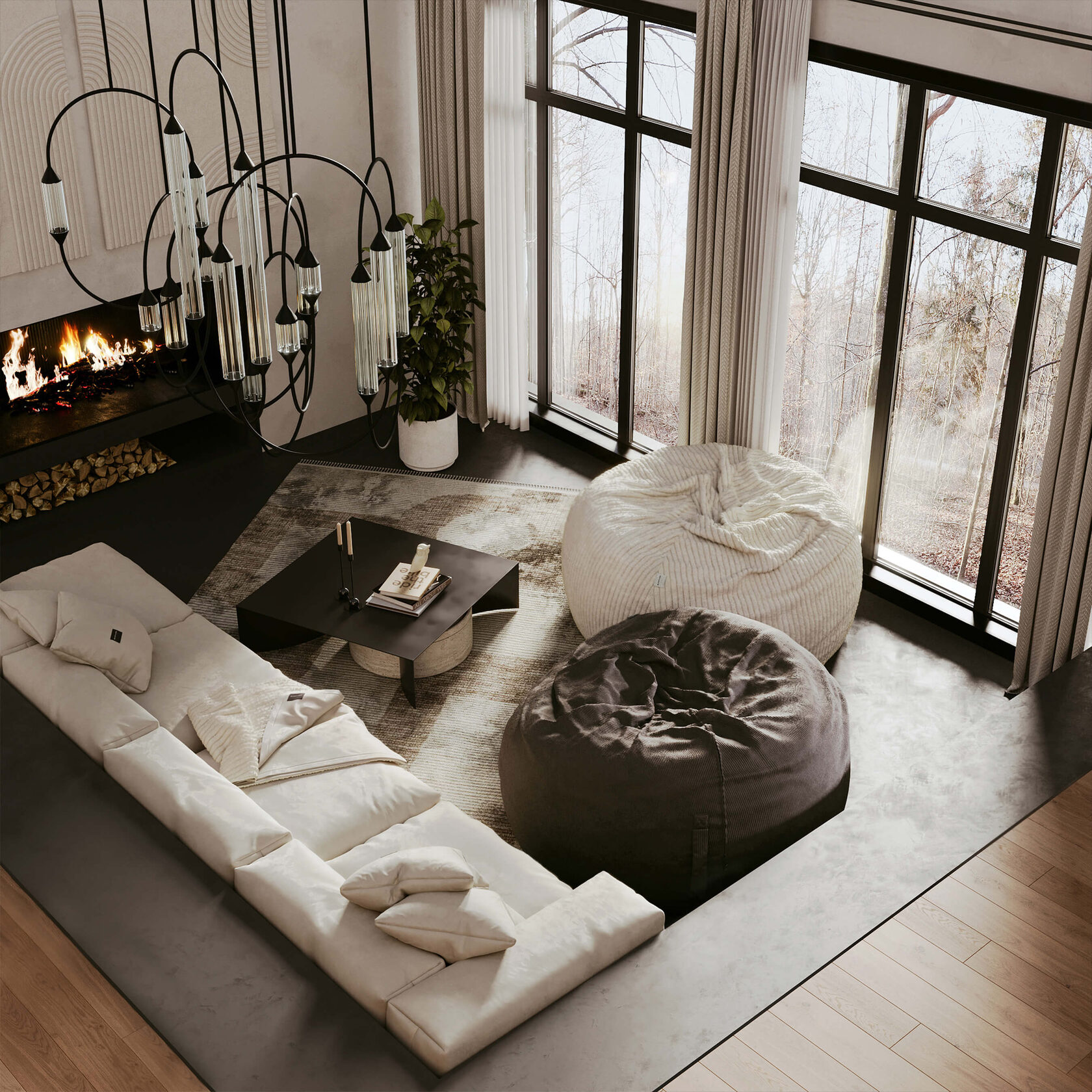 квартира лофт, плед, gliver отзывы