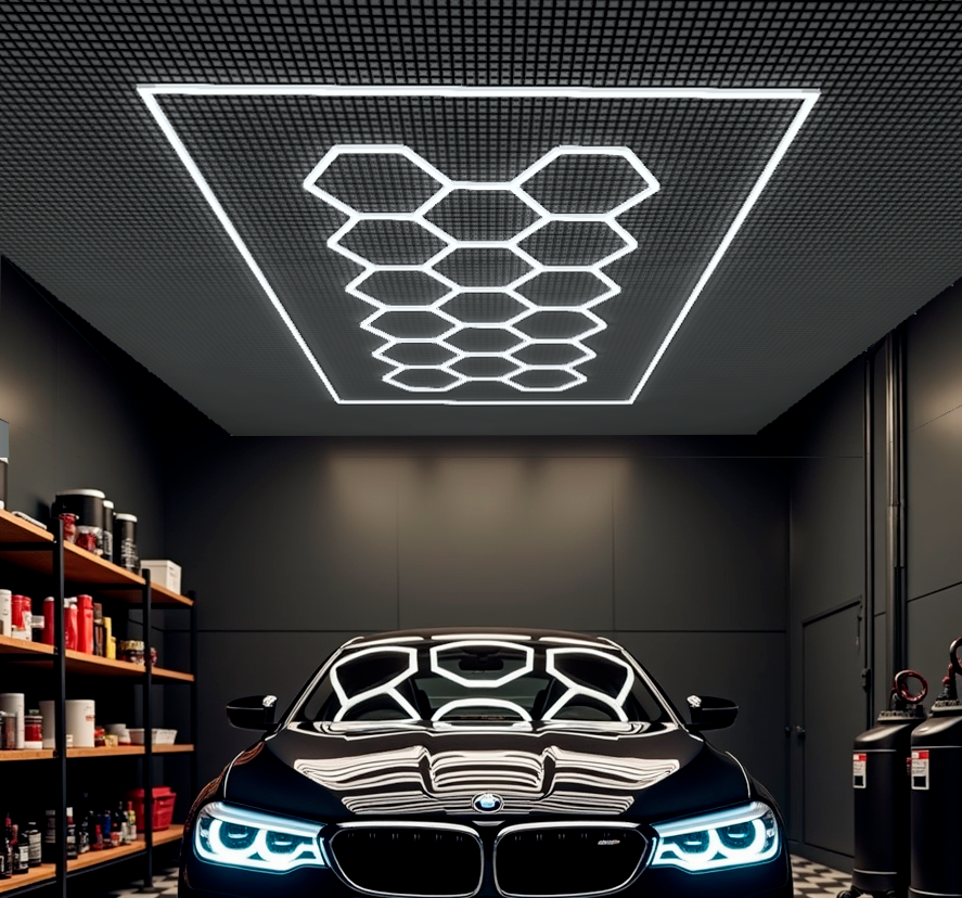 Соты из модулей 44 см, 6000К — комплект