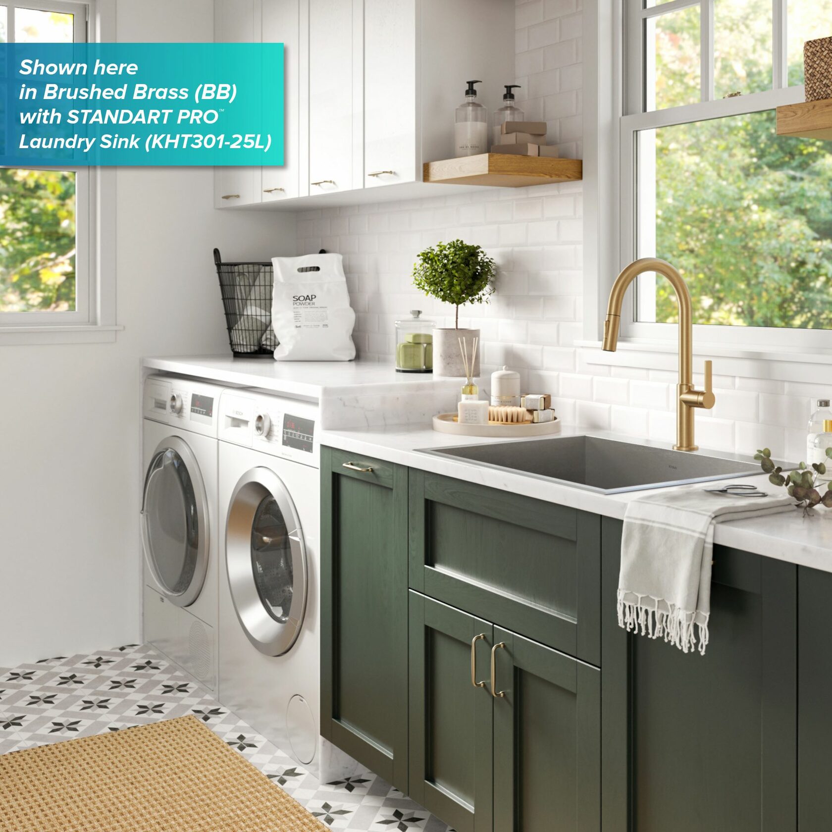 Кухонний змішувач Kraus KPF-2820SFS - изображение 12