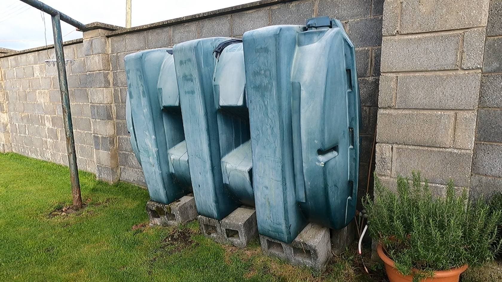 Replace old oil tank