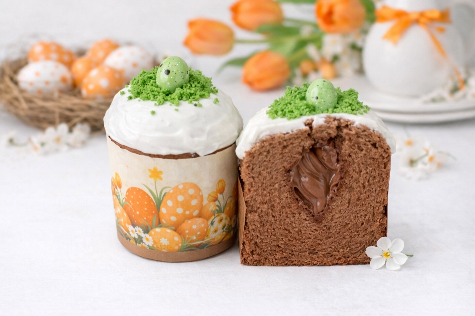 Кулич пасхальный с начинкой купить Волгоград