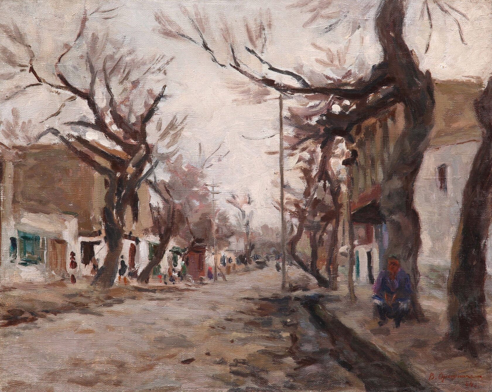 Орешников В.М. Самарканд. 1944