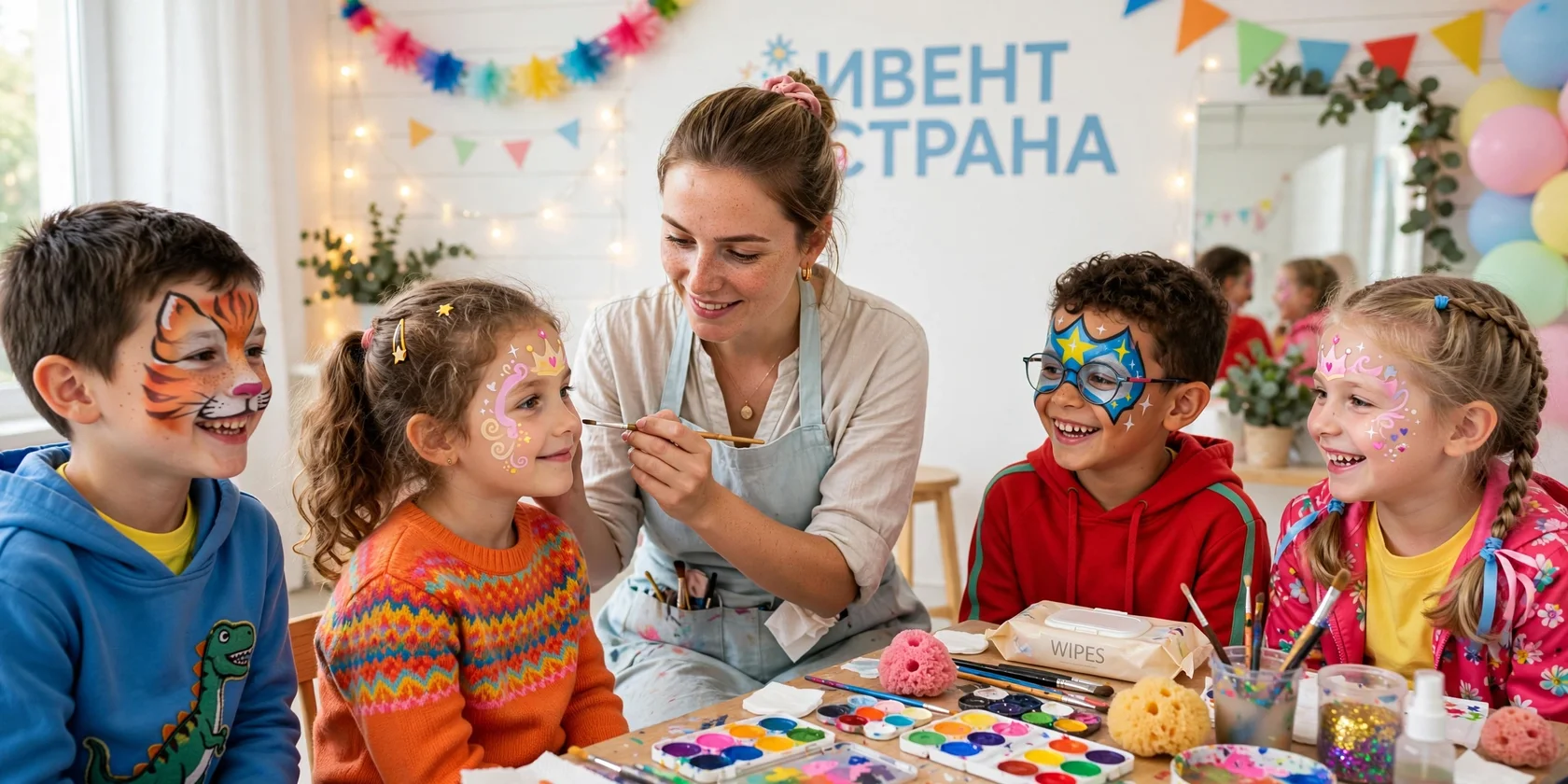 Детский аквагрим