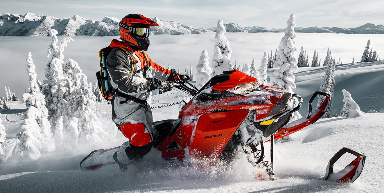 Ski Doo Freeride 154 в горах