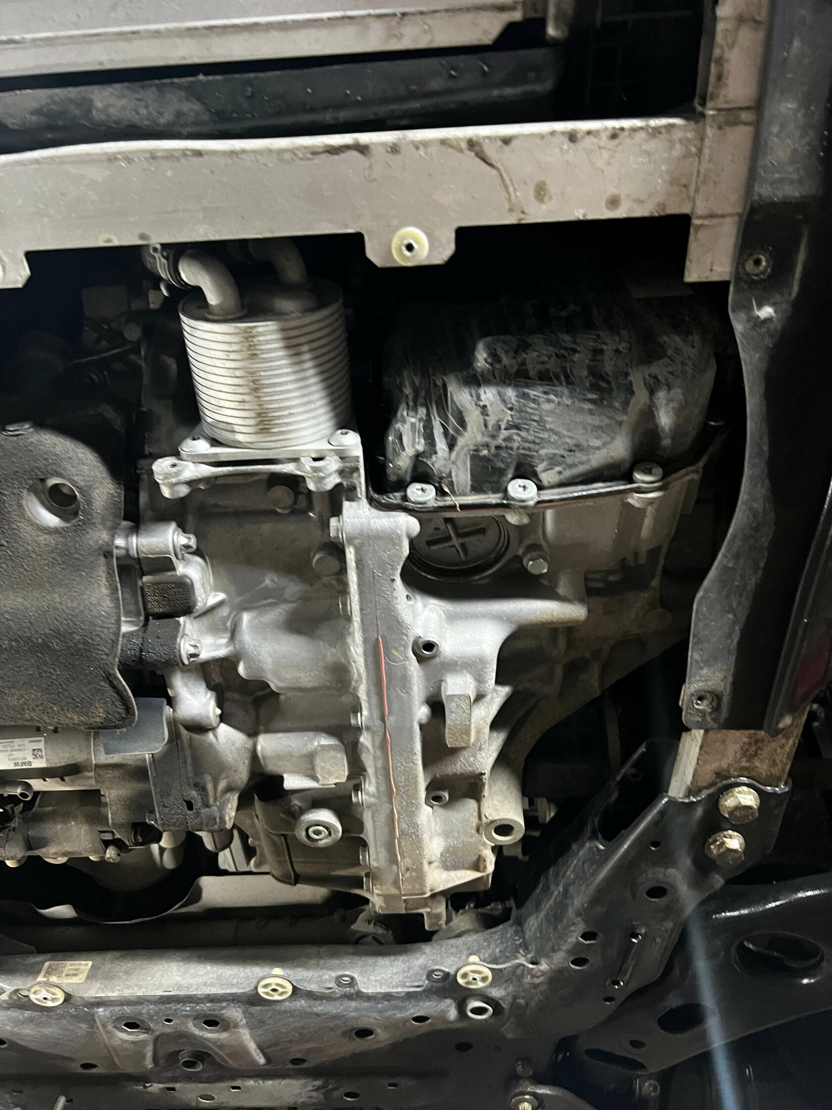 Mini Cooper Countryman аппаратная замена масла в АКПП