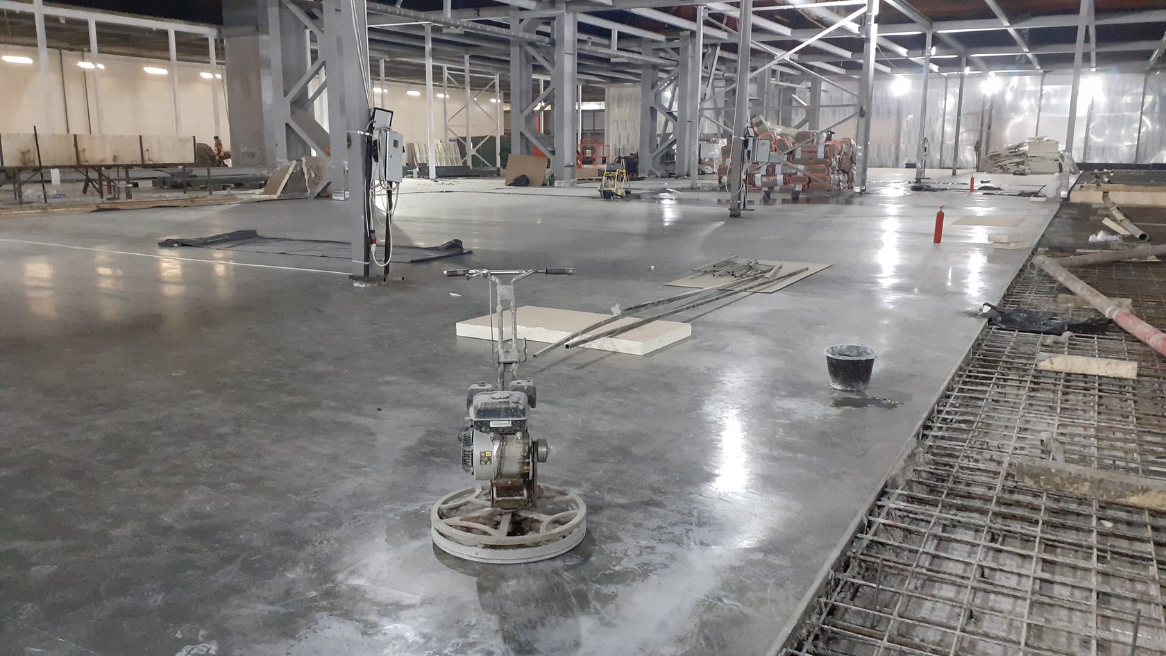 Промышленный наливной пол