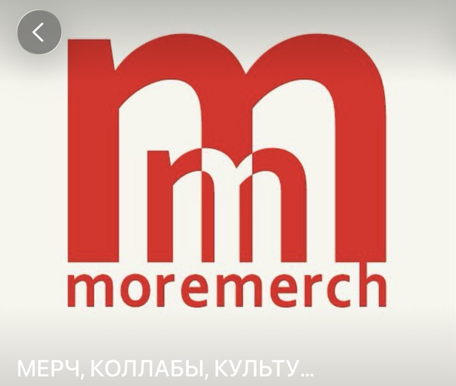 Обновлённый профиль проекта MOREMERCH Натальи Коряко