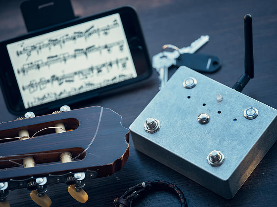 Педаль для перелистывания нот с поддержкой Bluetooth - Проект KEDR ...