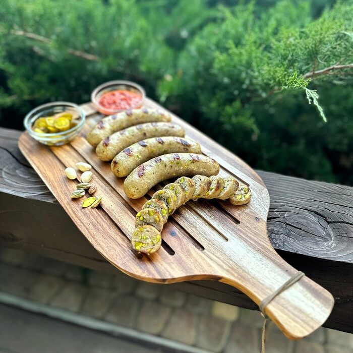 Фисташковые колбаски