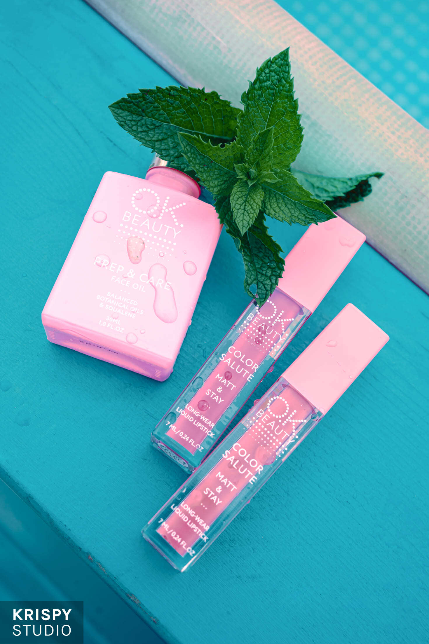 UGC-контент для OK BEAUTY: яркая фотосессия с косметикой