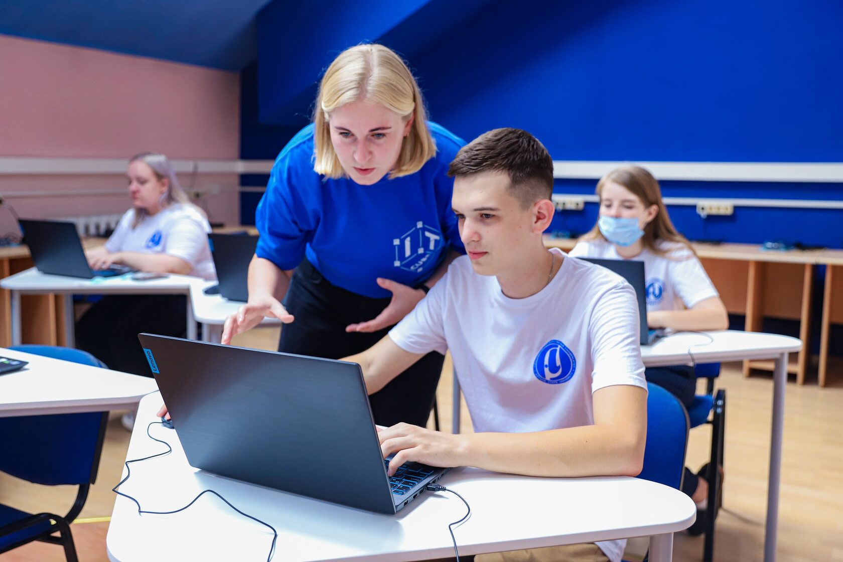 Занятие студентов «цифровой кафедры»