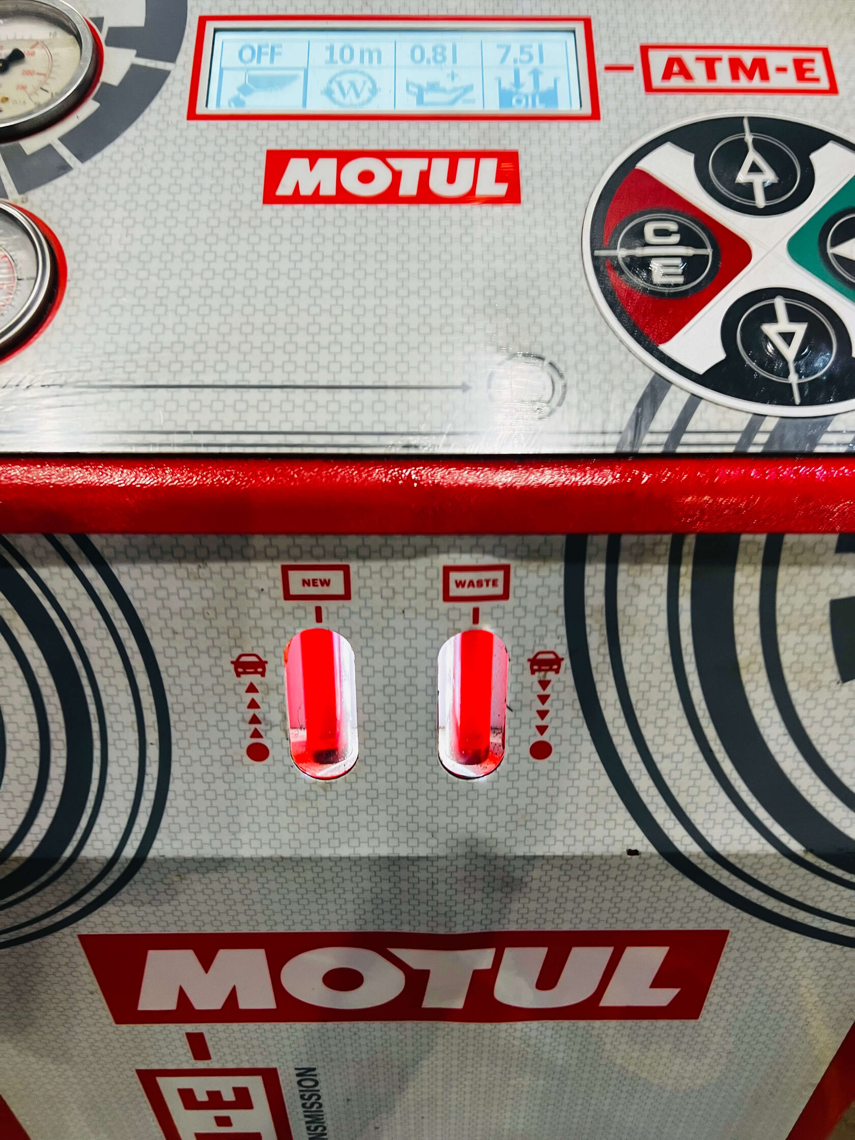 Результат замены масла в Motul Team