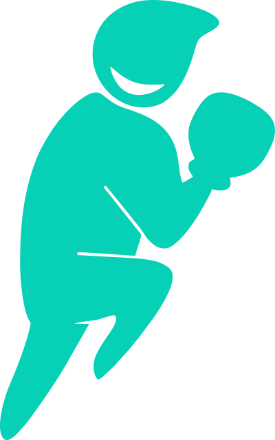 мальчик боксер иконка