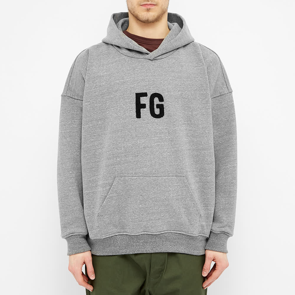 Bluza Fear Of God Everyday 'FG' Hoodie Grey | BASED PL