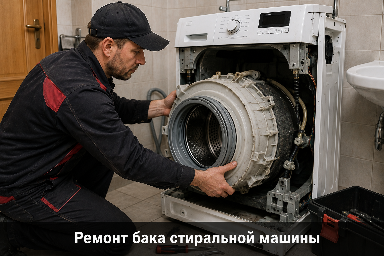 Ремонт бака стиральной машины