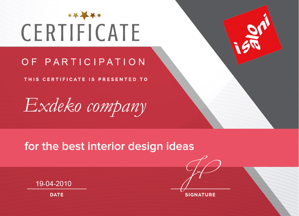 сертификат exdeko