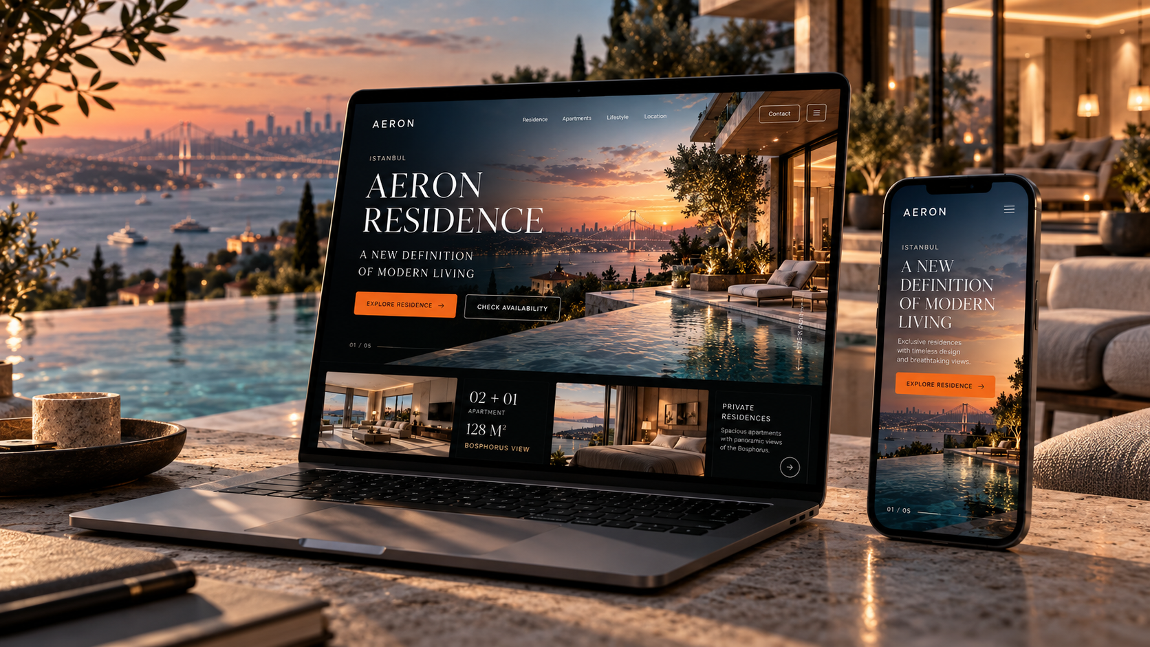 AERON Residence — цифровой продукт