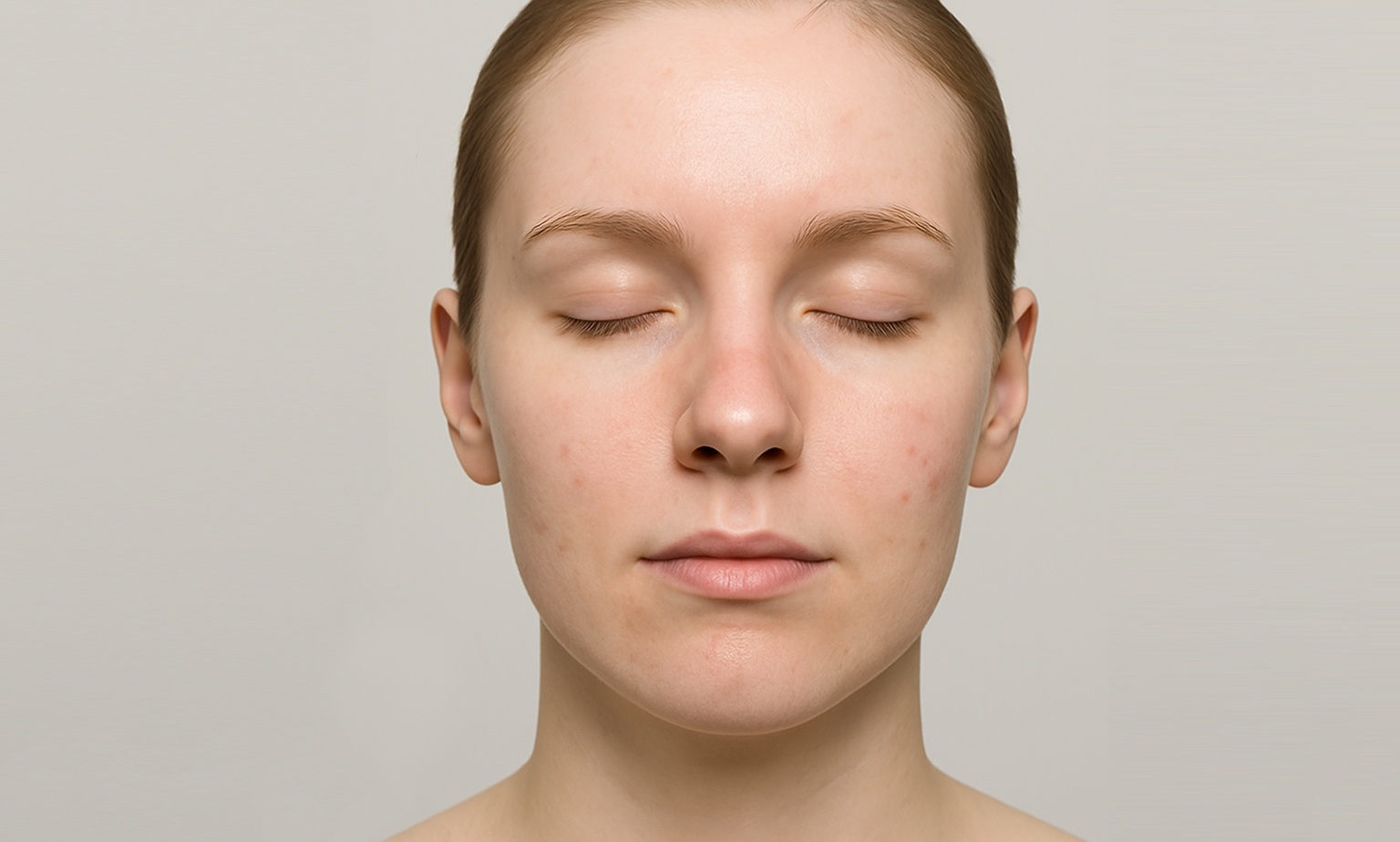 после — акне