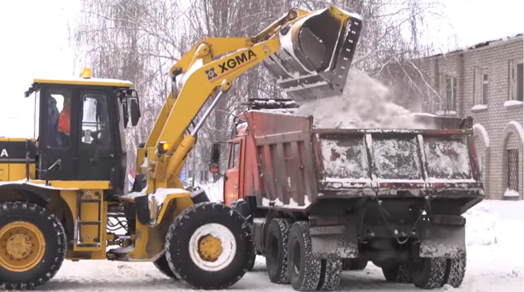 Полная уборка снега с вывозом на утилизацию | Uber-Sneg - Снегоуборочная компания