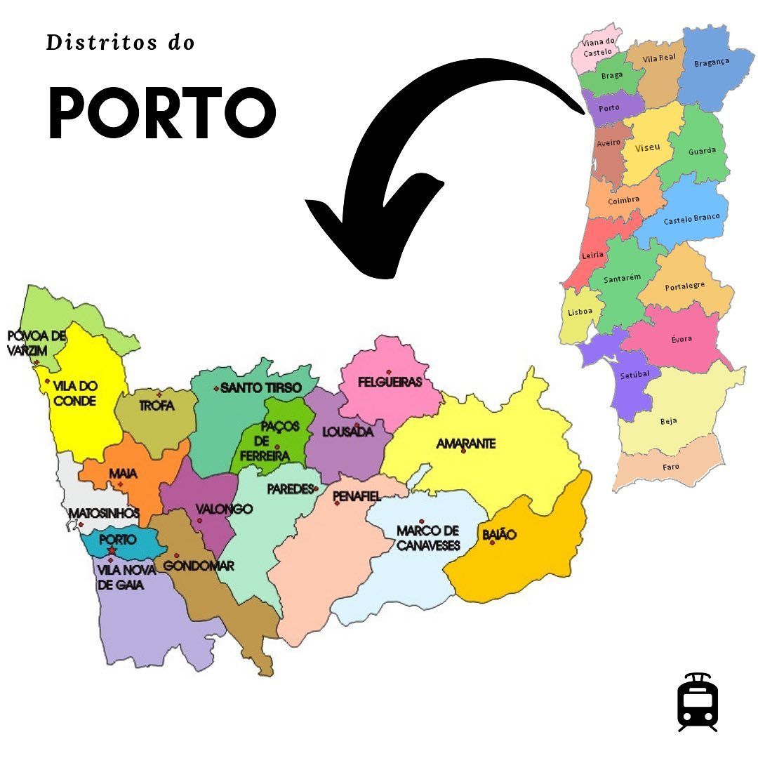 регионы большого Порту