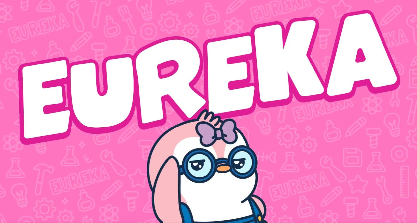 Animated Lil Pudgys character Eureka