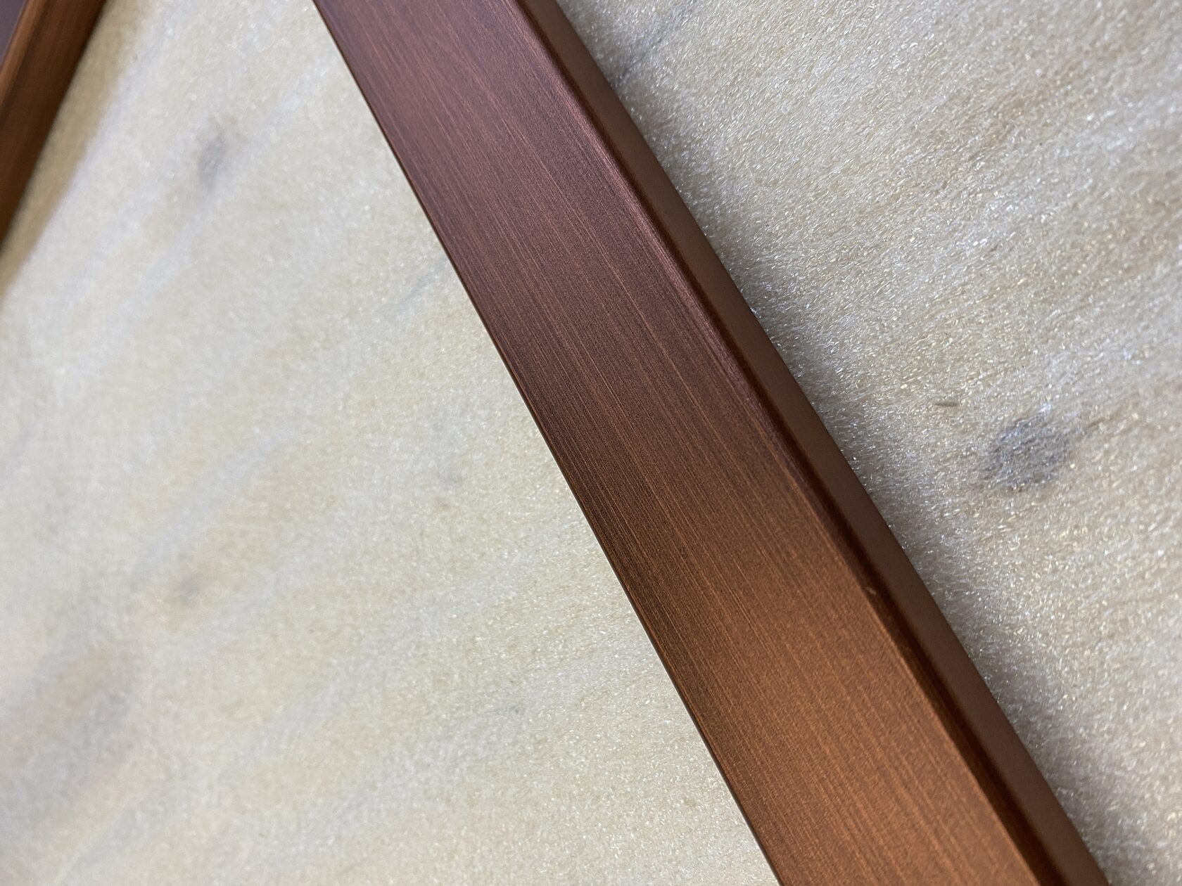 Покраска профиля в медь