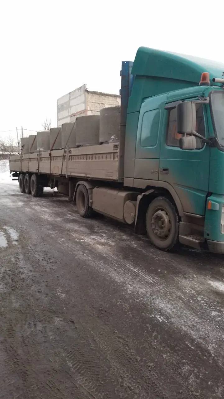 Перевозка бетонных колец