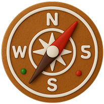 Печенье-компас как метафора ориентира и уверенного маршрута в турах по Мурманской области