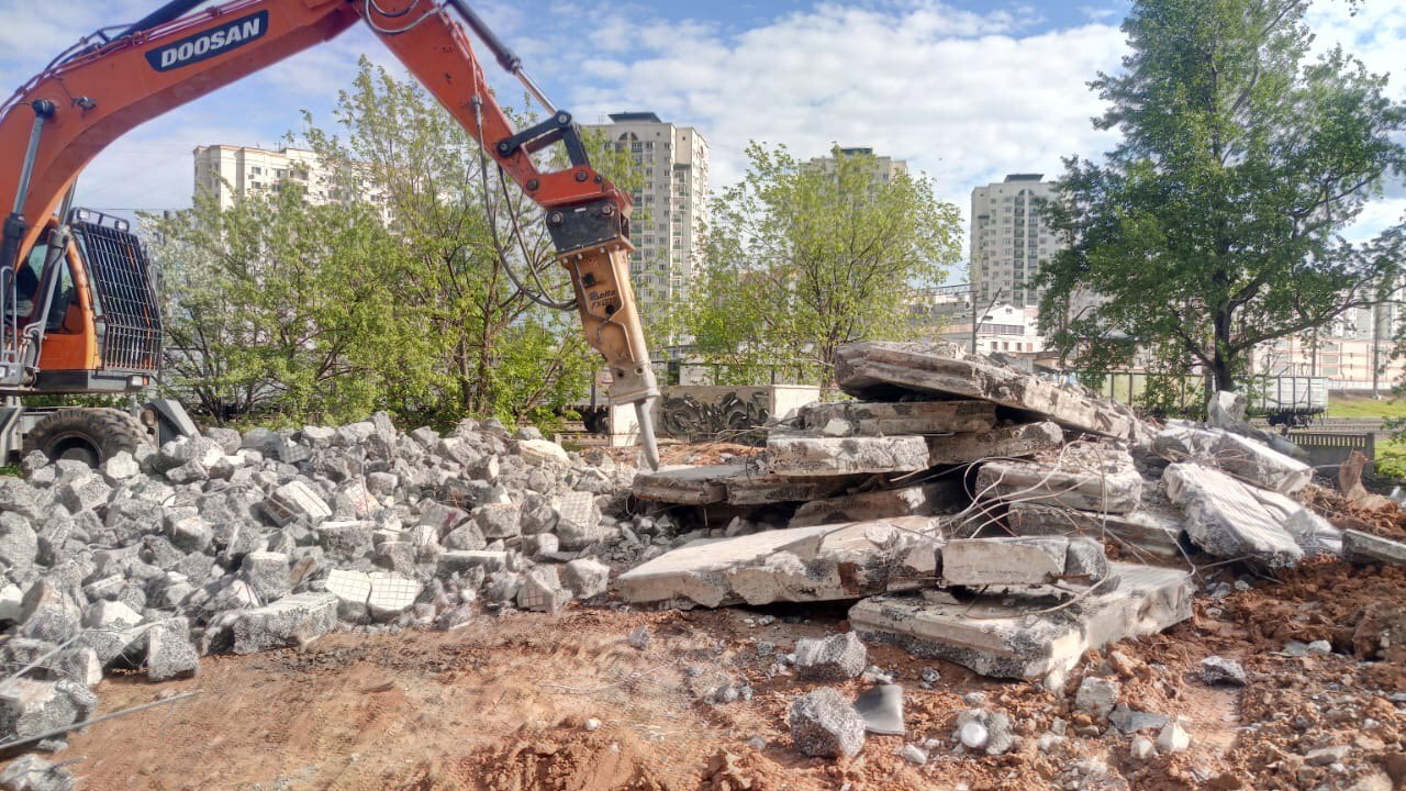 Демонтаж зданий в Московской области