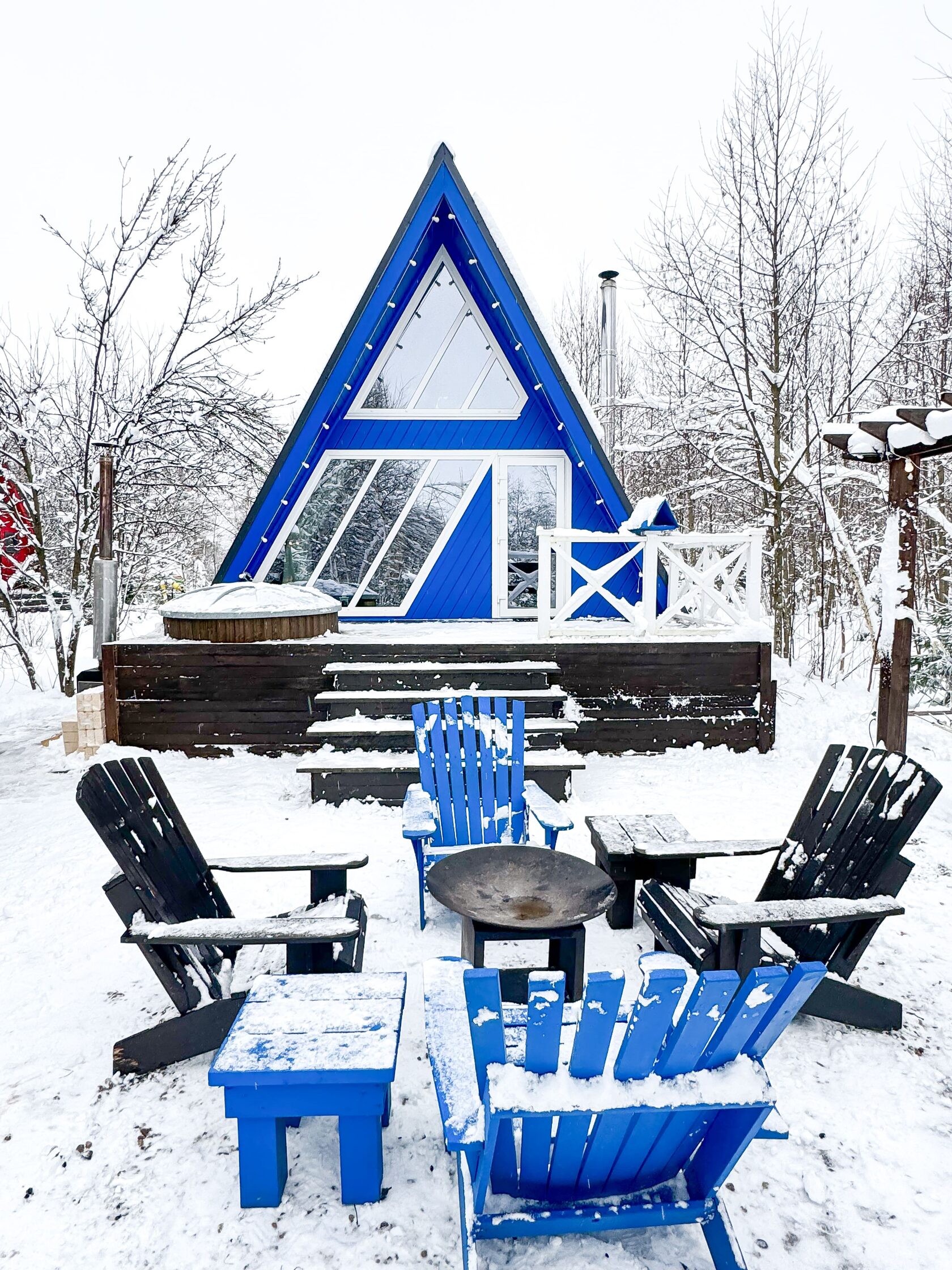 А у реки, глэмпинг