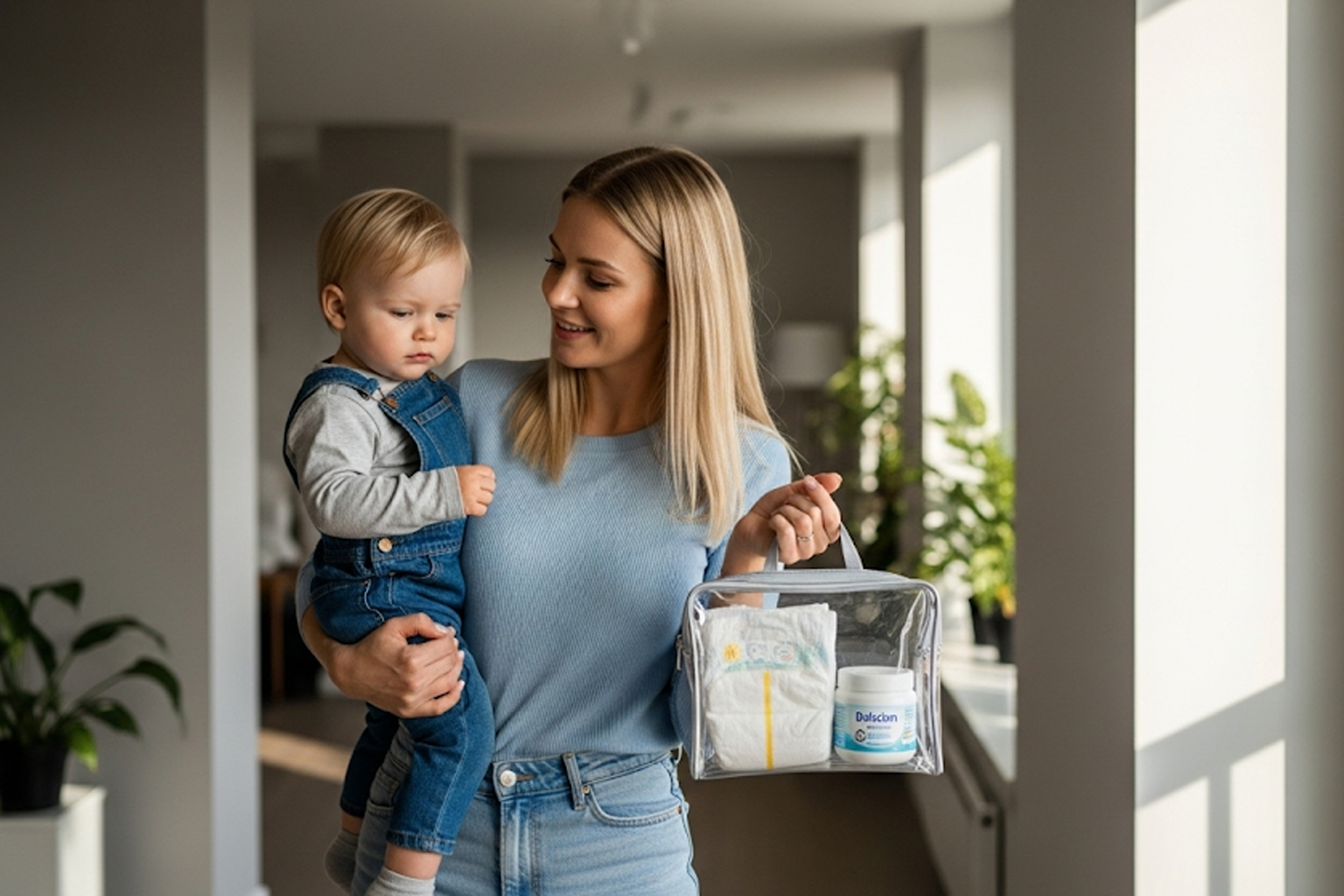Прозора косметичка для мами: як завжди тримати все під рукою