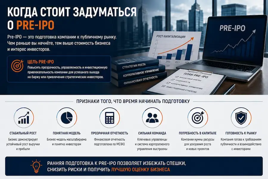 Pre-IPO компании