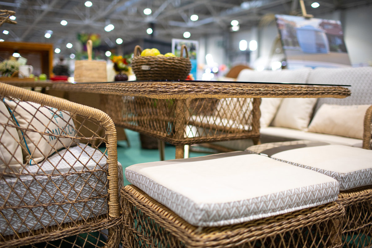 Обеденные комплекты из полиротанга от Malacca