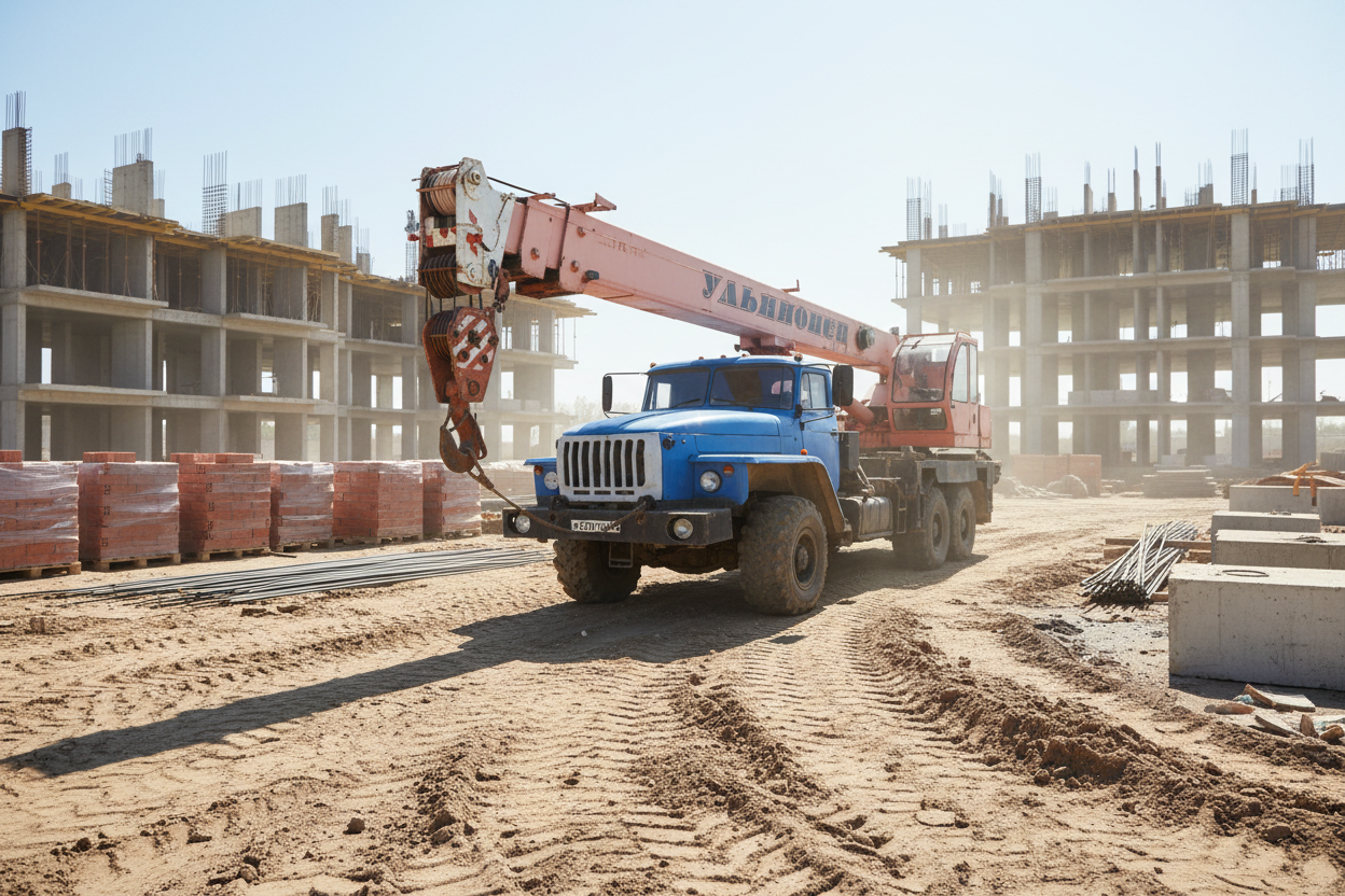 Автокран Ульяновец