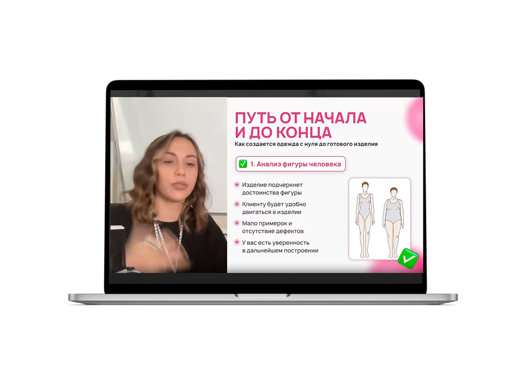 Видеоподкаст о пяти шагах создания одежды