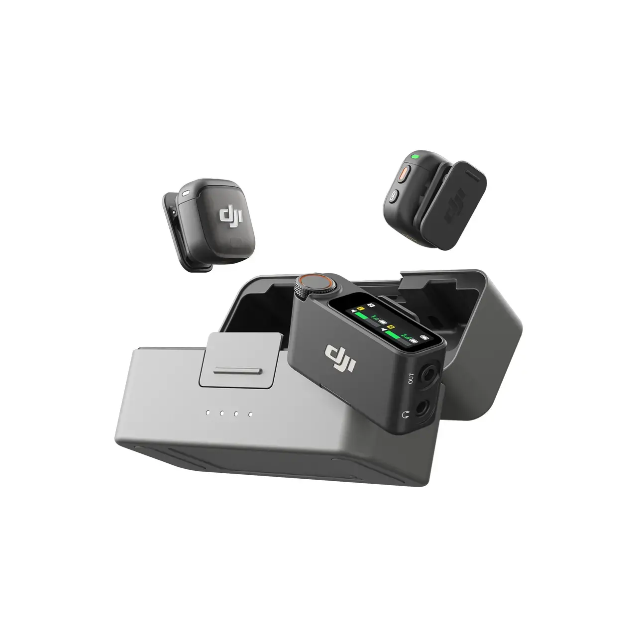 DJI Mic 3 (1 TX + 1 RX) – компактный беспроводной микрофон для