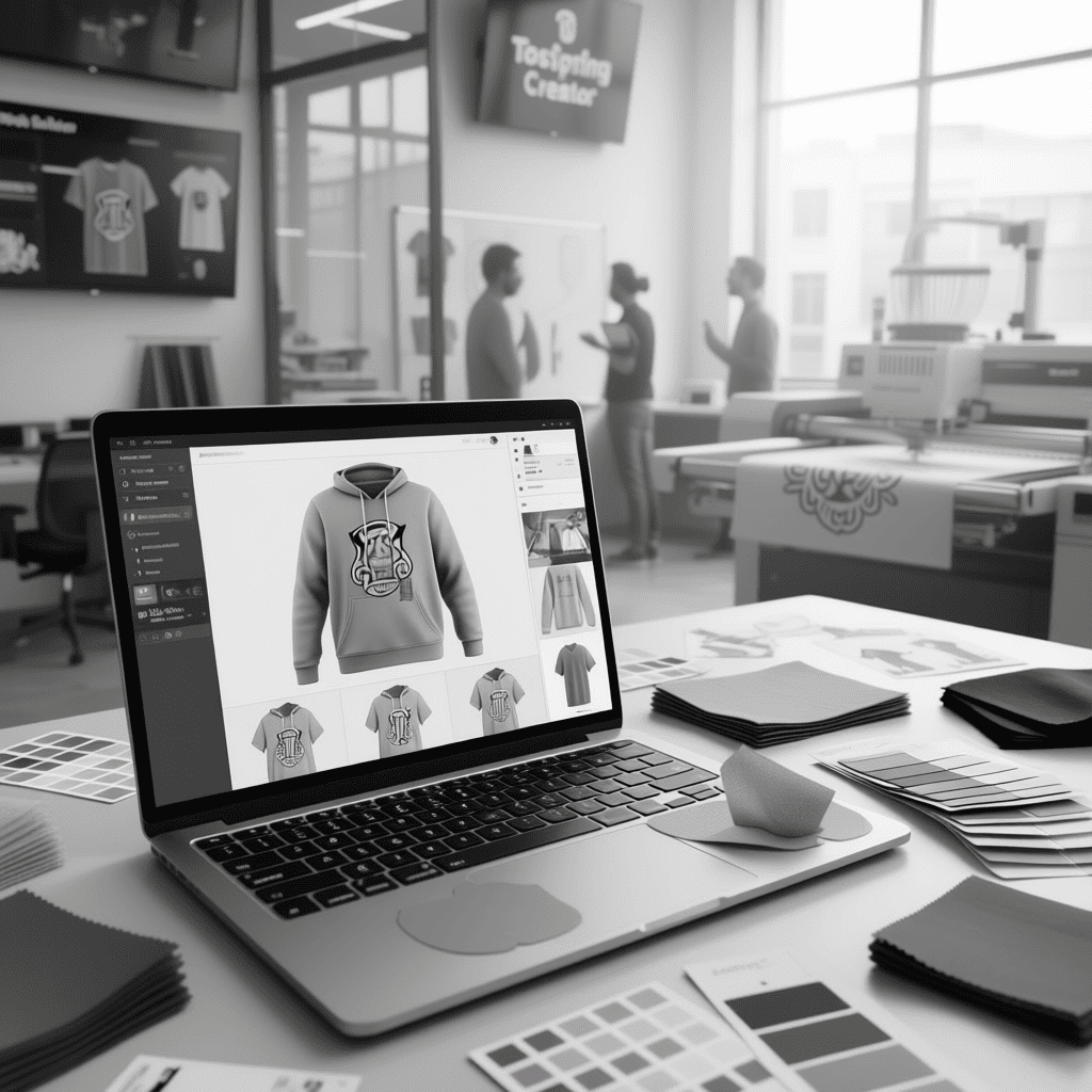 Создать свой мерч одежды онлайн