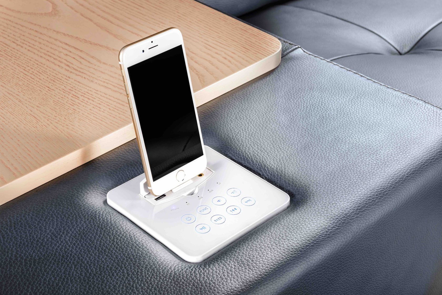 кровать в стиле будущего. Nature desk milk. мебель для гаджетов. гаджет мебель. смарт китчен умная кухня.