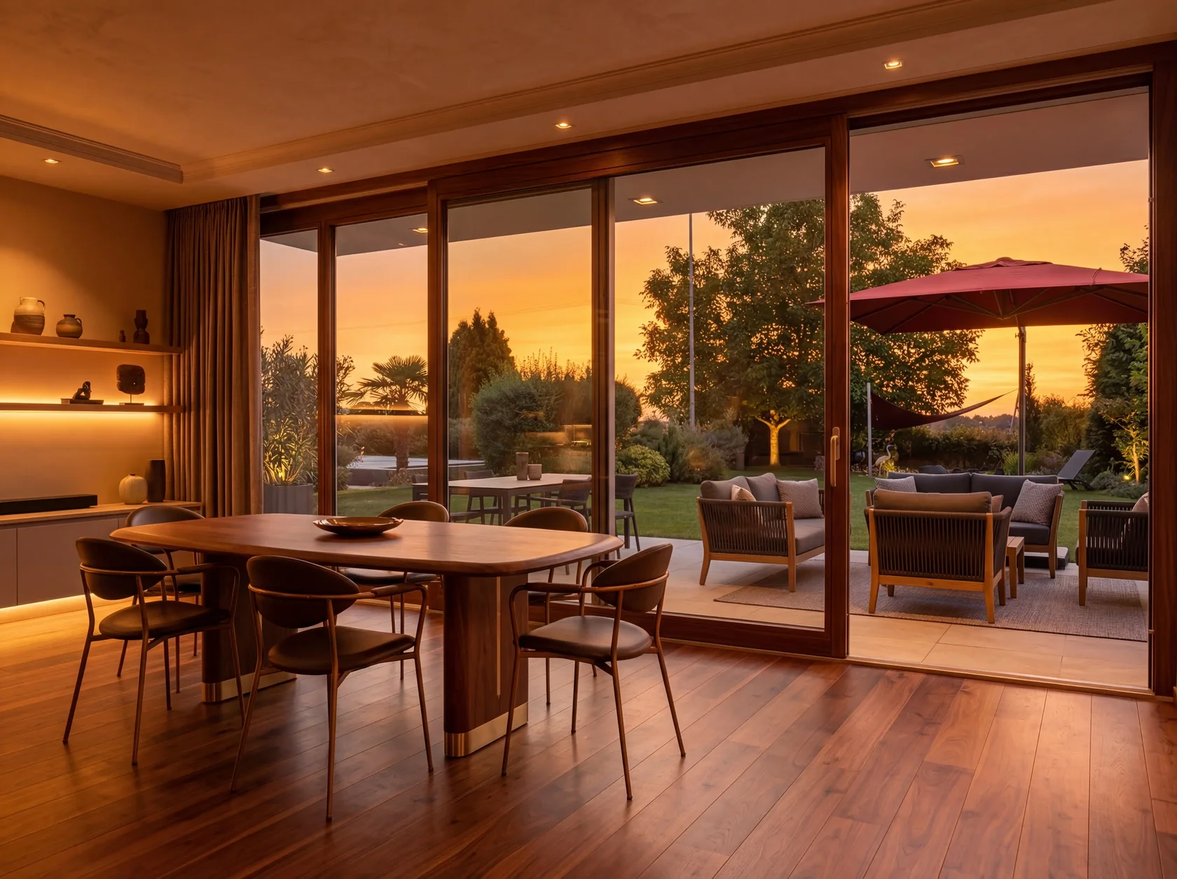 Элитный загородный дом с порталами