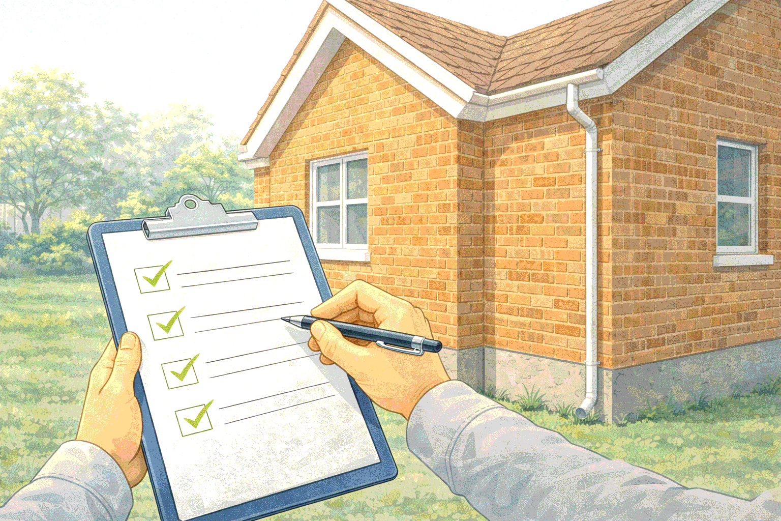 Осмотр частного дома перед покупкой — проверка стен, кровли и документов