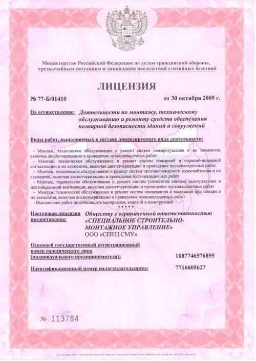 Сертификат 1