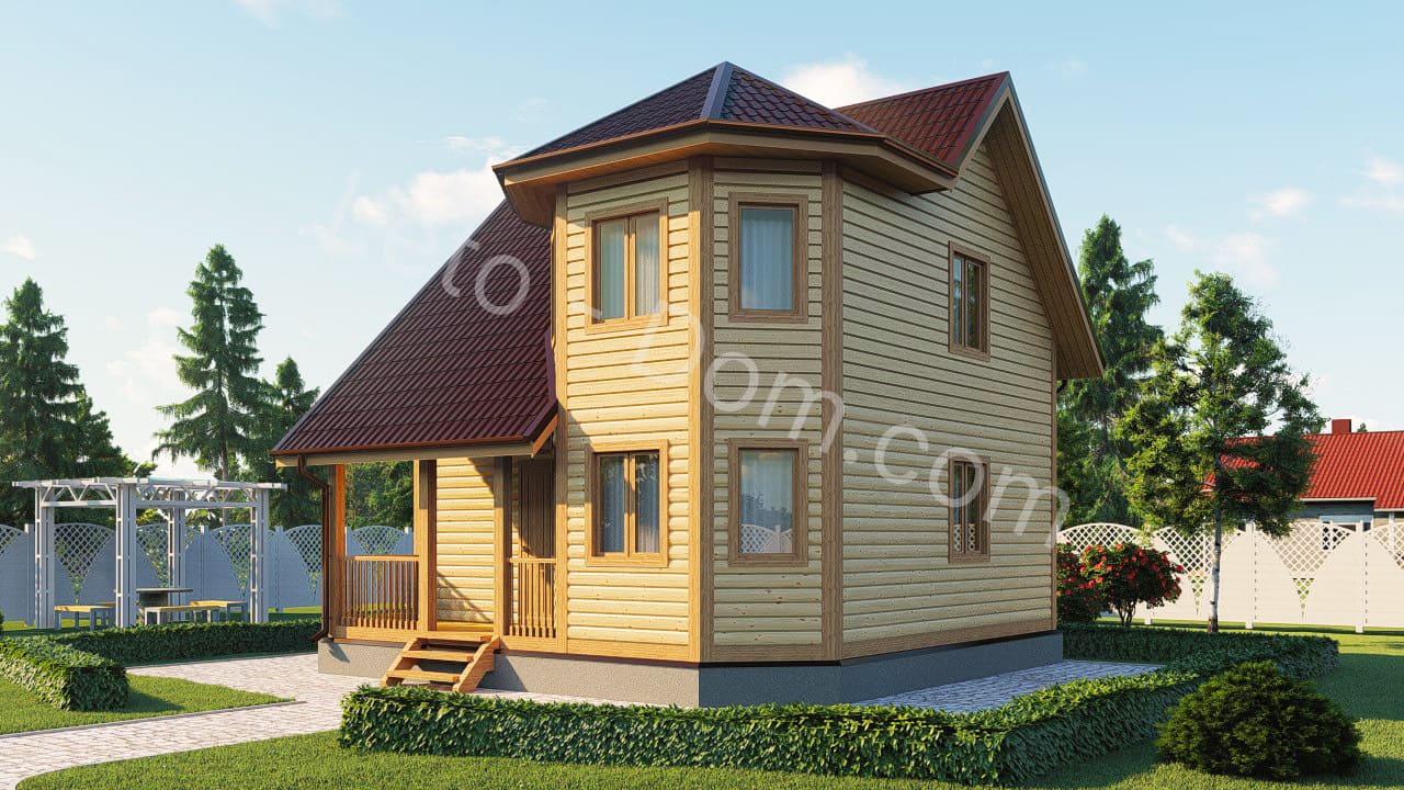 дом из бруса