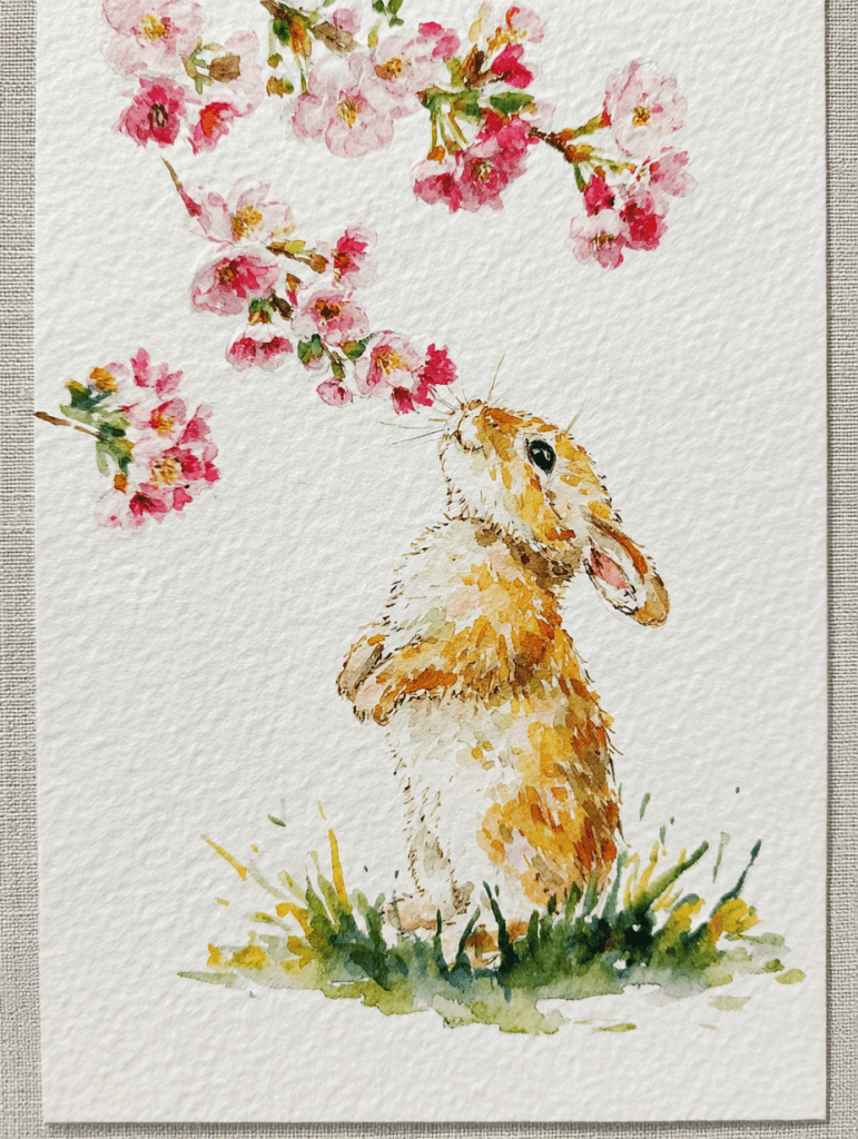 10 простых идей для весенней акварельной живописи для начинающих 29