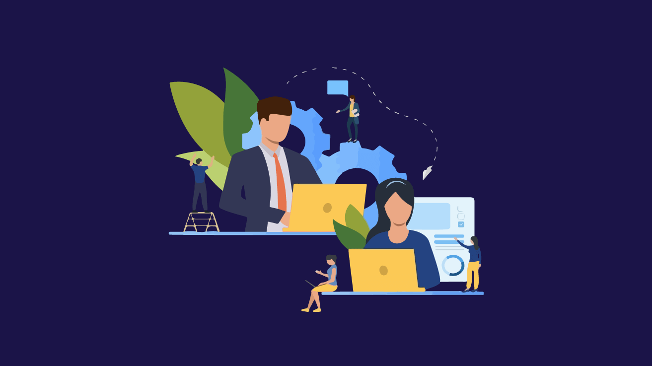 Сотрудник получает отзывы по оценке труда персонала организации